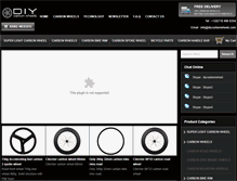 Tablet Screenshot of diycarbonwheels.com